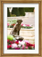 Sculpture, Palace, Monte Carlo, Monaco Fine Art Print