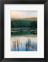 Fog obscures the summit of Mt Monadnock, New Hampshire Fine Art Print