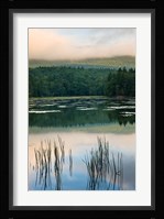 Fog obscures the summit of Mt Monadnock, New Hampshire Fine Art Print