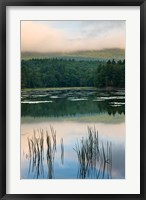 Fog obscures the summit of Mt Monadnock, New Hampshire Fine Art Print