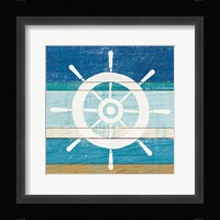 Beachscape VI Helm White Fine Art Print