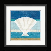 Beachscape Shell Framed Print