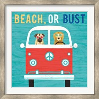 Beach Bums Bus Fine Art Print