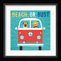 Beach Bums Bus Fine Art Print