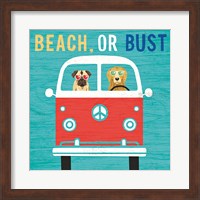 Beach Bums Bus Fine Art Print