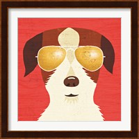 Beach Bums Terrier I Fine Art Print