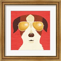 Beach Bums Terrier I Fine Art Print