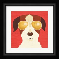 Beach Bums Terrier I Fine Art Print