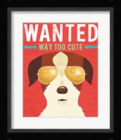 Beach Bums Terrier I Wanted Framed Print