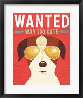 Beach Bums Terrier I Wanted Framed Print