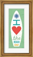 Beach Bums Surf Board II Fine Art Print