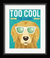 Beach Bums Golden I Cool Framed Print