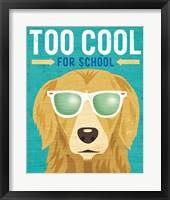 Beach Bums Golden I Cool Framed Print