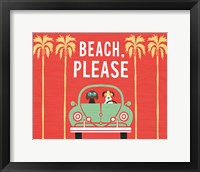 Beach Bums Beetle I Fine Art Print