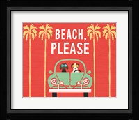Beach Bums Beetle I Fine Art Print