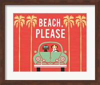 Beach Bums Beetle I Fine Art Print
