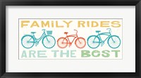Lets Cruise Family Rides II Framed Print