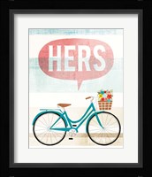 Beach Cruiser Hers II Fine Art Print