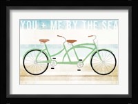 Beach Cruiser Tandem Fine Art Print