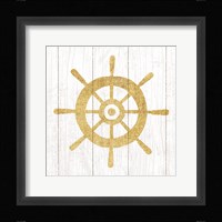 Beachscape VI Helm Gold Neutral Fine Art Print
