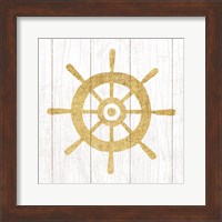 Beachscape VI Helm Gold Neutral Fine Art Print