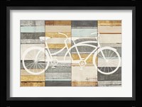 Beachscape Tandem Cruiser Gold Neutral Fine Art Print