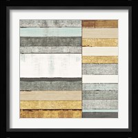 Beachscape II Gold Neutral Fine Art Print
