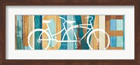 Beachscape Tandem Bicycle Love Fine Art Print