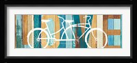 Beachscape Tandem Bicycle Love Fine Art Print