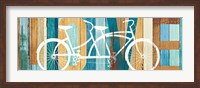 Beachscape Tandem Bicycle Love Fine Art Print