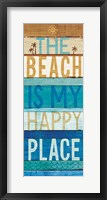Beachscape Inspiration IV Framed Print
