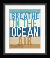 Beachscape Inspiration V Framed Print
