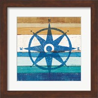 Beachscape IV Compass Fine Art Print