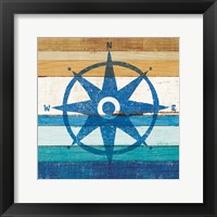 Beachscape IV Compass Fine Art Print