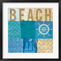 Beachscape Collage IV Fine Art Print