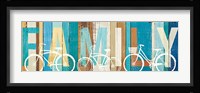 Beachscape Bicycle Family Fine Art Print