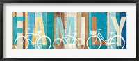 Beachscape Bicycle Family Fine Art Print