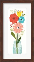Seaside Bouquet VI Mason Jar Fine Art Print