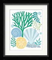 Under Sea Treasures VI Sea Glass Fine Art Print