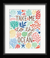 Under Sea Treasures IV Framed Print