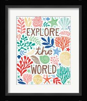 Under Sea Treasures I Framed Print