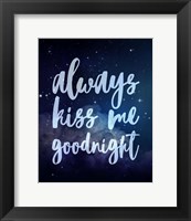 Stellar - Kiss Me Goodnight Fine Art Print