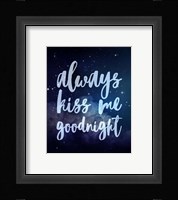 Stellar - Kiss Me Goodnight Fine Art Print