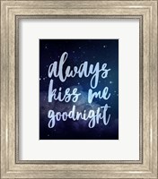 Stellar - Kiss Me Goodnight Fine Art Print