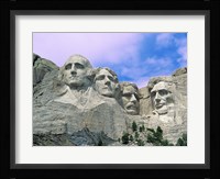 View of Mount Rushmore National Monument Presidential Faces, South Dakota Fine Art Print