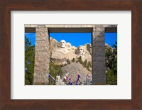 Entrance to Mount Rushmore National Memorial, South Dakota Fine Art Print