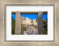Entrance to Mount Rushmore National Memorial, South Dakota Fine Art Print