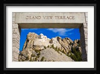 Grand View Terrace, Mount Rushmore Fine Art Print