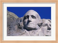 Presidents Washington and Jefferson, Mount Rushmore, South Dakota Fine Art Print