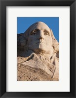 South Dakota, Mount Rushmore, George Washington Fine Art Print